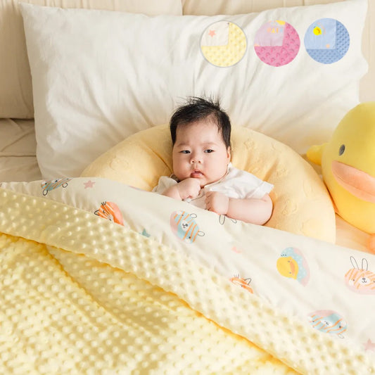 黃色小鴨 魔法逗趣安撫逗逗羽絨棉冬被