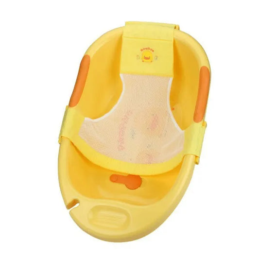 黃色小鴨 雙色浴盆沐浴網床組(黃色)