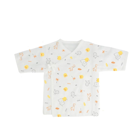 黃色小鴨 紗布肚衣