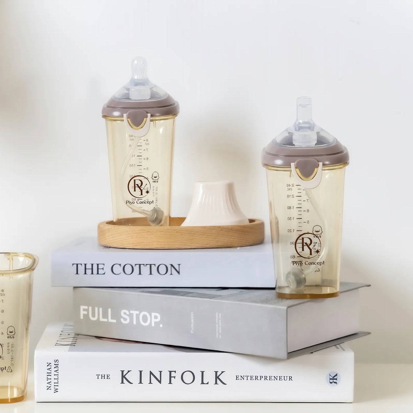 黃色小鴨 PPSU預備學飲掀蓋天使水杯