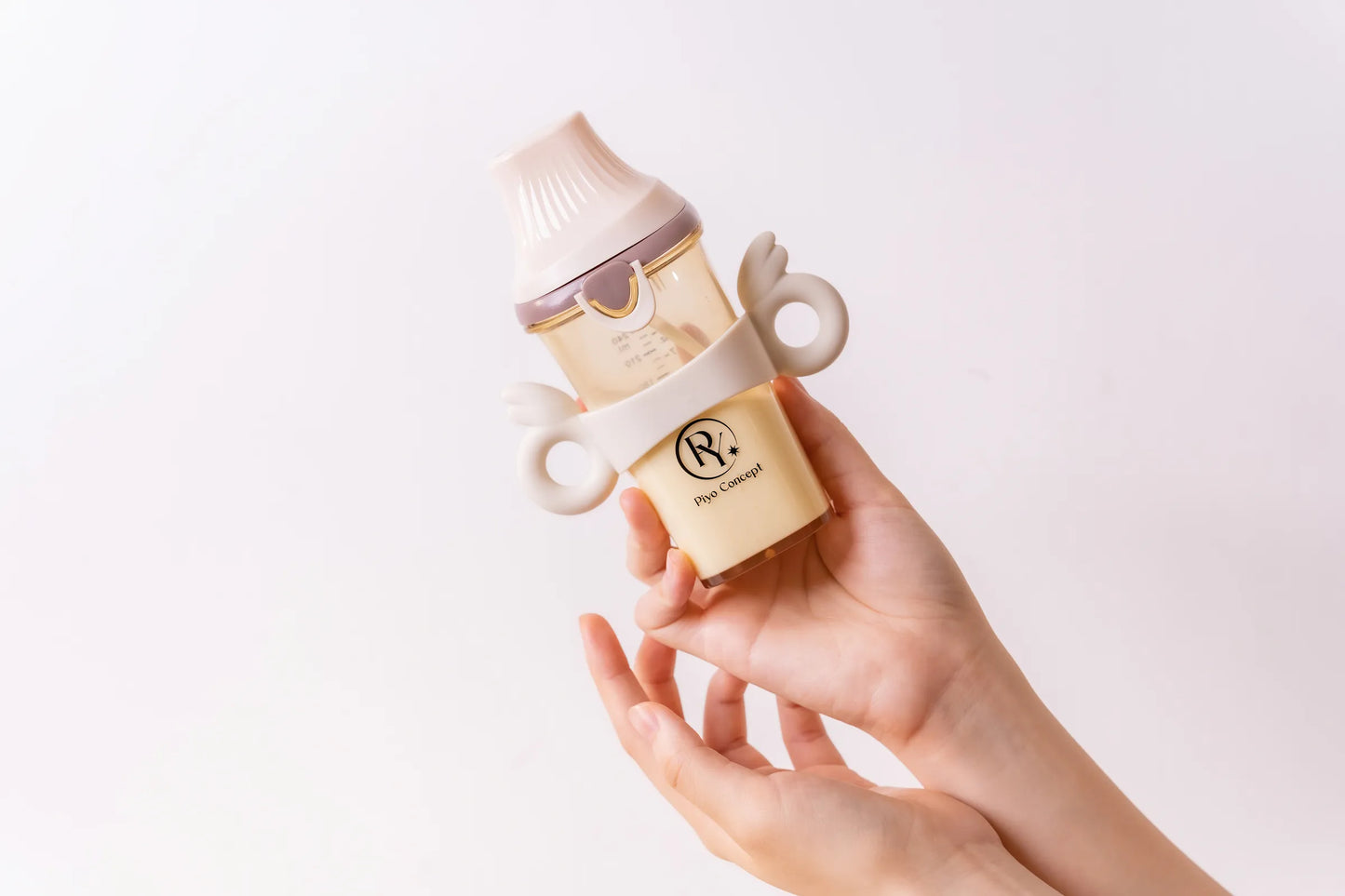 黃色小鴨 PPSU預備學飲掀蓋天使水杯