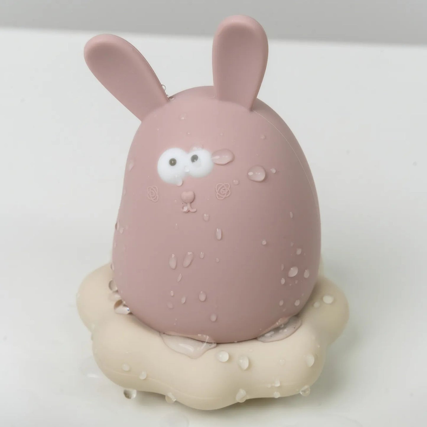 黃色小鴨 鉑金矽膠可拆式洗澡刷毛玩具