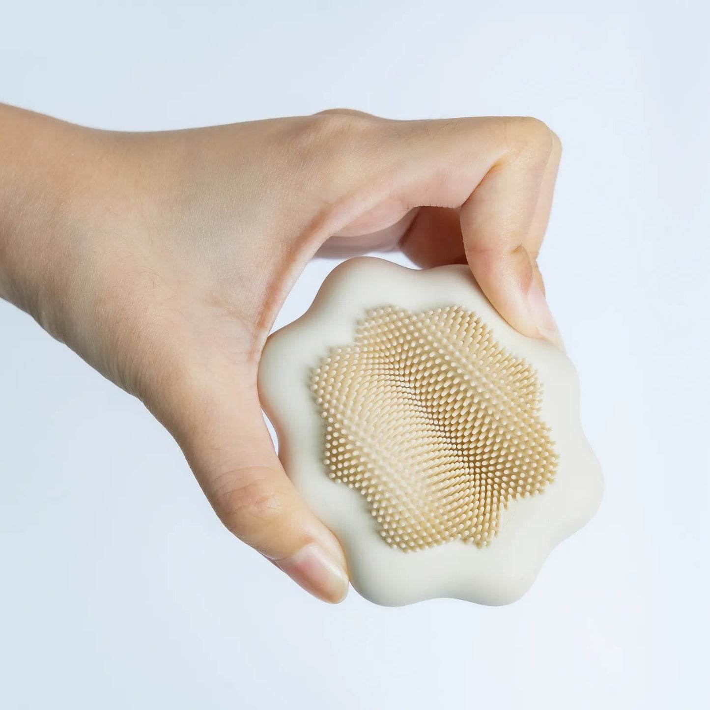 黃色小鴨 鉑金矽膠可拆式洗澡刷毛玩具