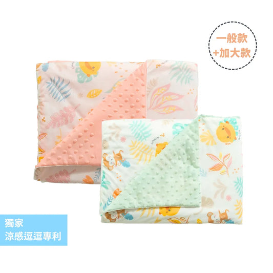 黃色小鴨 睏好好體感瞬涼逗逗被親子二件組