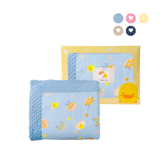 黃色小鴨 魔法逗趣安撫逗逗羽絨棉冬被 (禮盒精裝版)